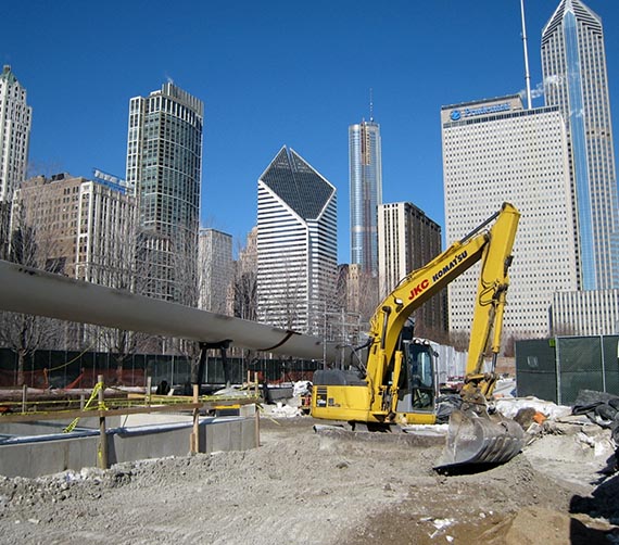 Art Institute Chicago Excavation