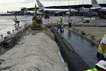 Excavation at O'Hare Airport - Terminal 2