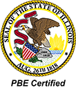 Seal of the State of Illinois - PBE Certified