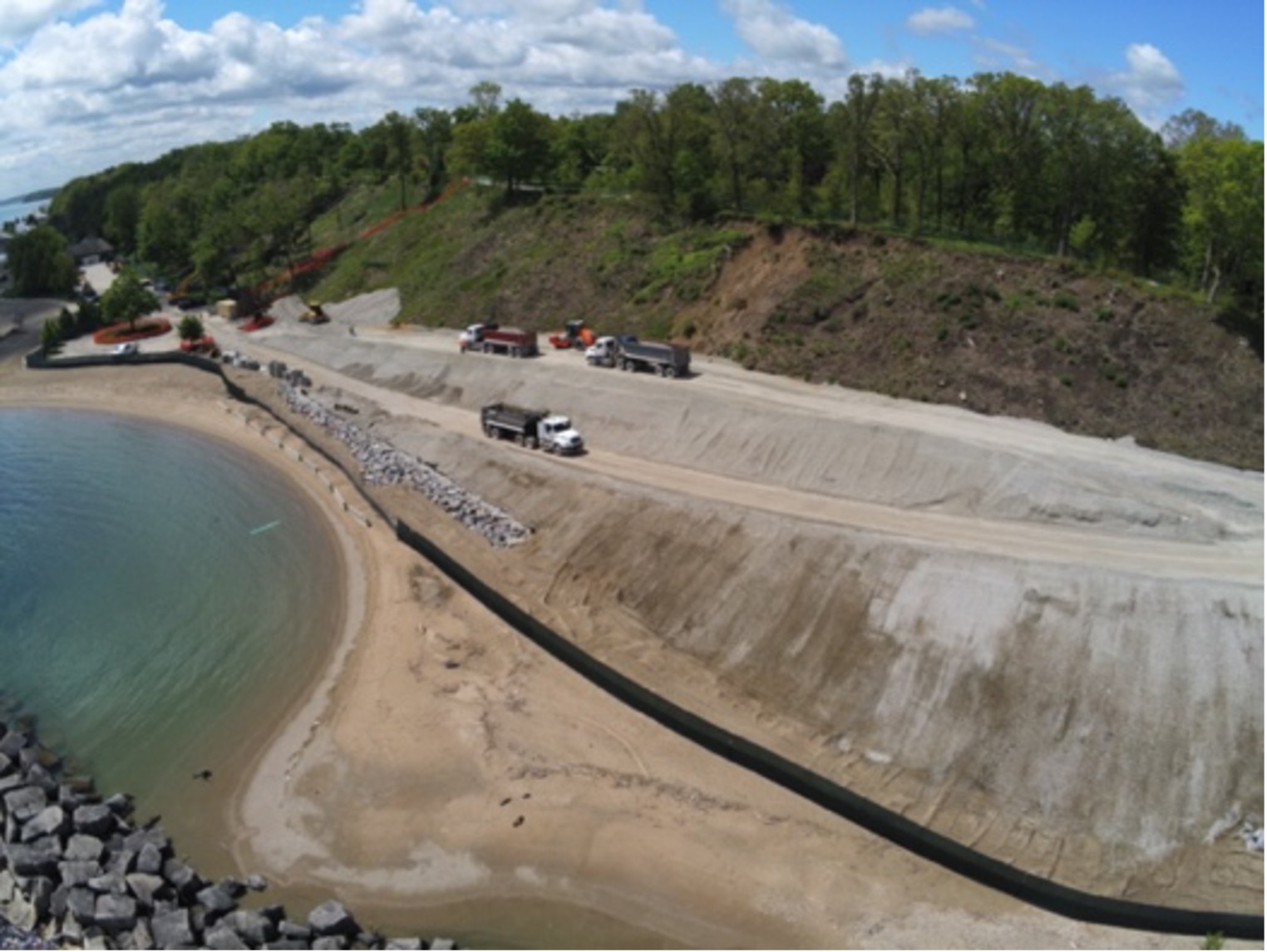 Shoreline Restoration Work